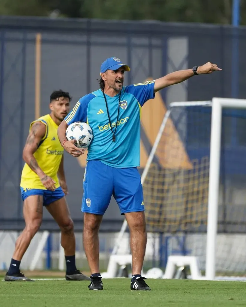 Diego Martínez dirigirá a su tercer equipo en un año. Foto IG Boca.
