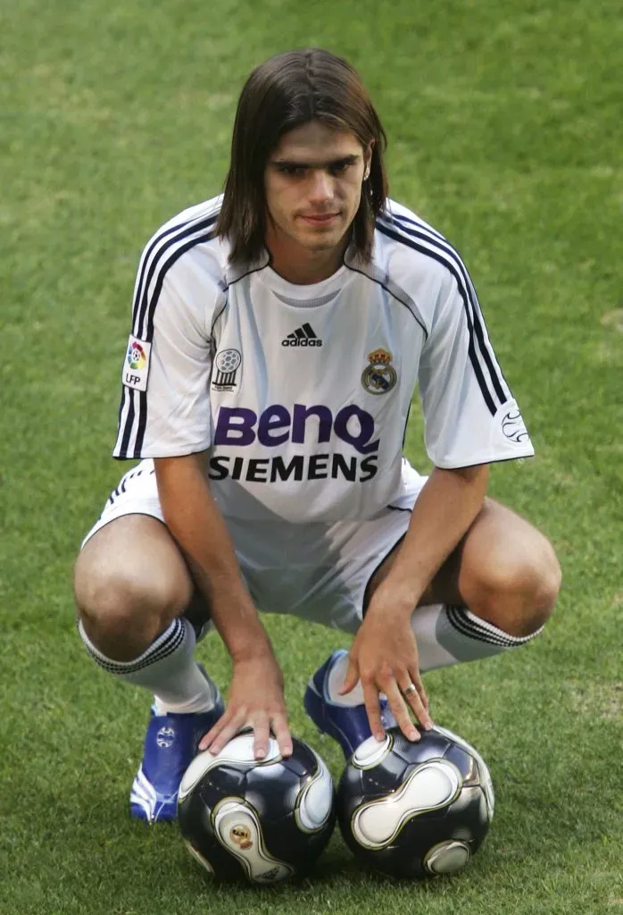 Fernando Gago, presentado en el Real Madrid. (Foto: Getty).