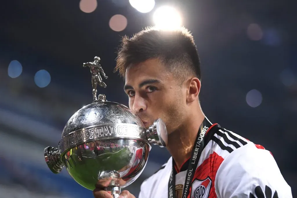 Pity Martínez fue campeón de Copa Libertadores con River en 2015 y 2018.