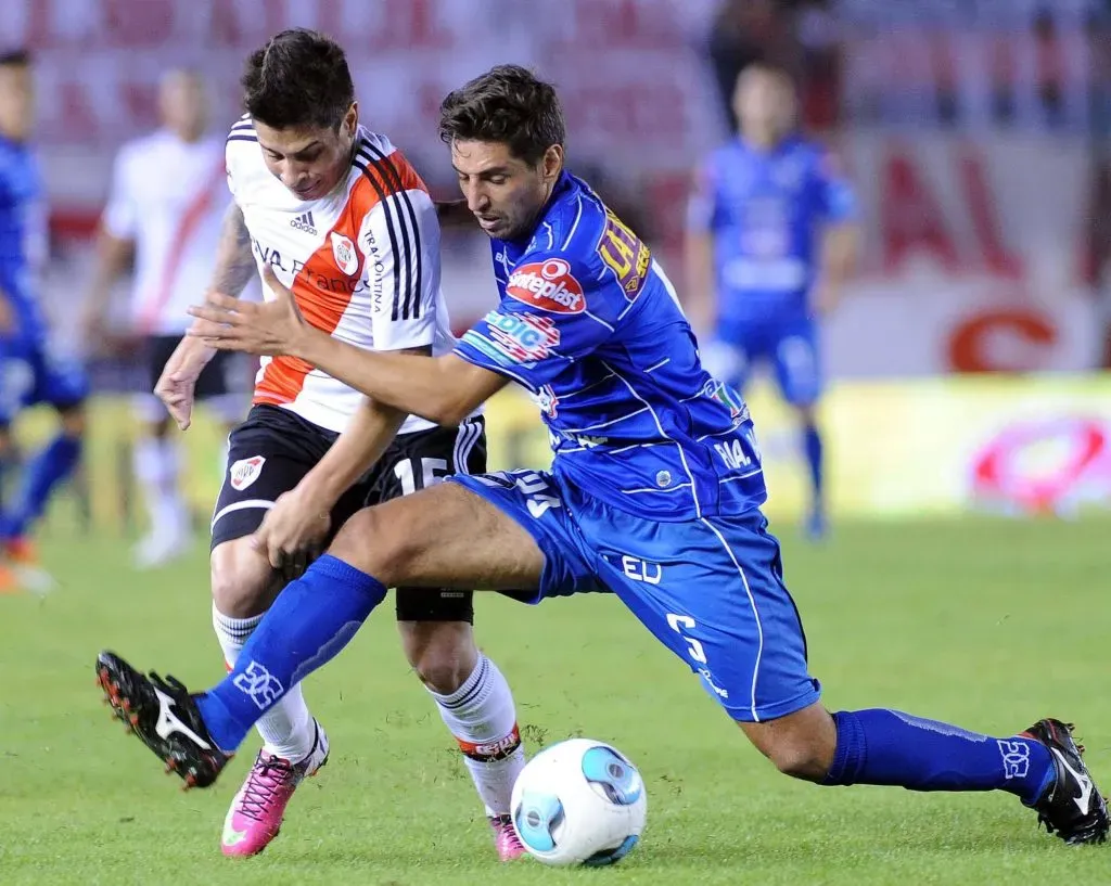 Iturbe con la camiseta de River. (Foto: Imago)