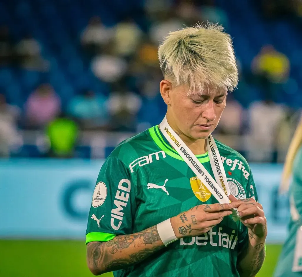 Yamila luego de la final 2023 de la Libertadores. Foto IG.