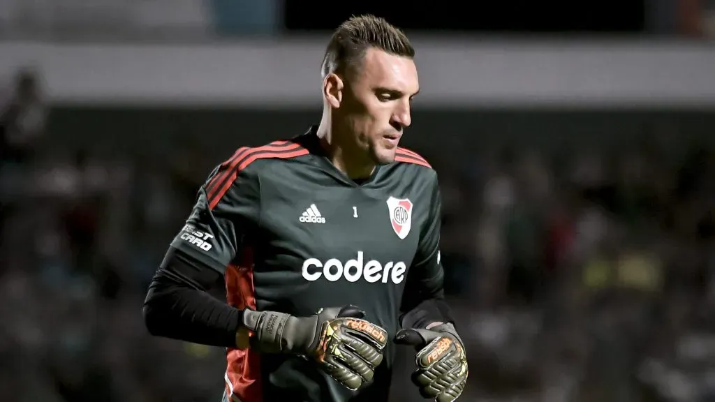 Franco Armani, referente e ídolo de River Plate. (Getty)