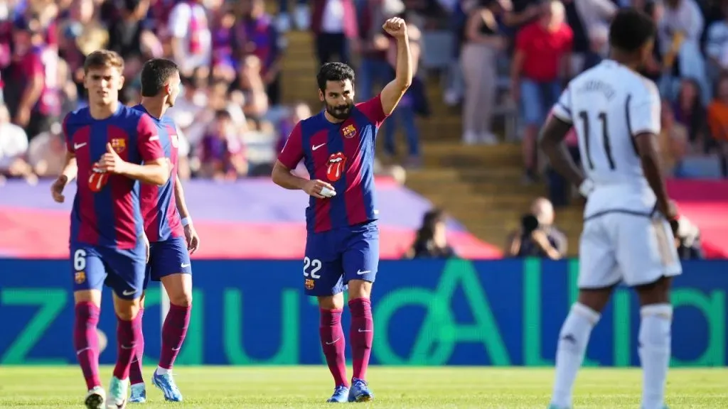 Ilkay Gündogan, autor del gol de Barcelona en 'El Clásico'.
