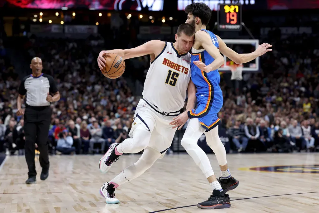 Jokic, estrella de los Nuggets. (Foto: Getty)