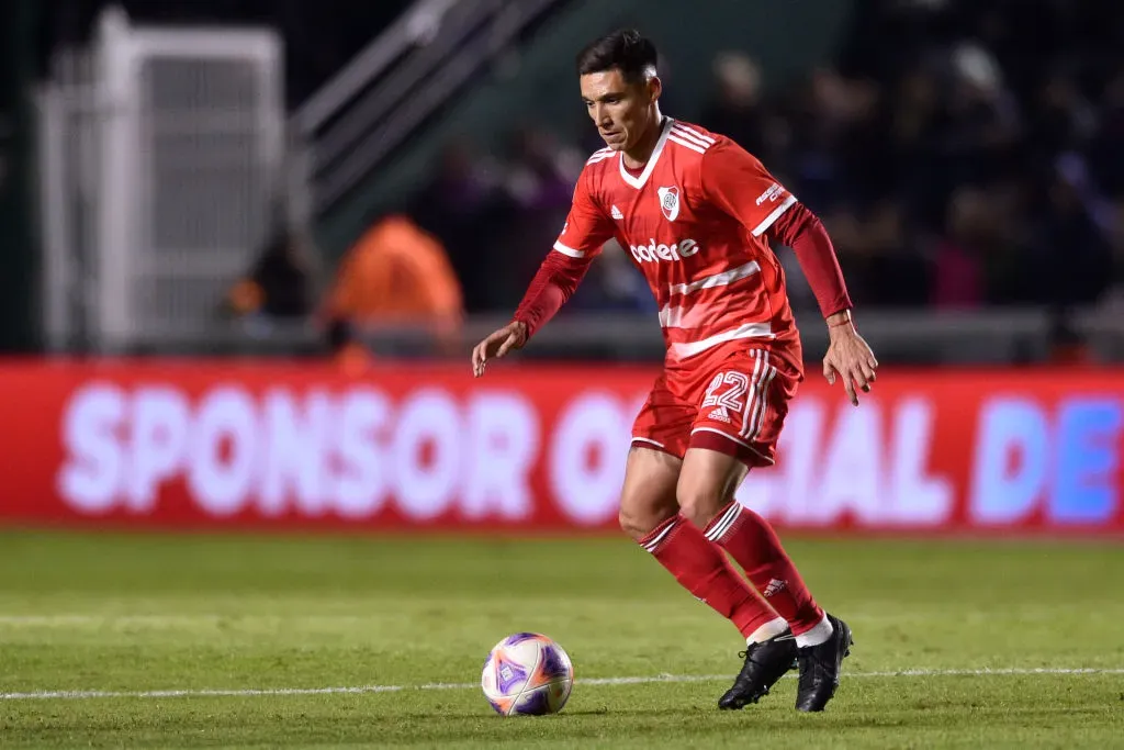 Matías Kranevitter durante un partido de River. (Foto: Getty)