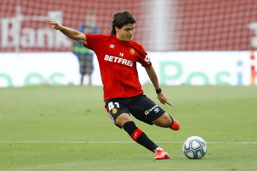 Romero con la camiseta de Mallorca. (Foto: Getty)