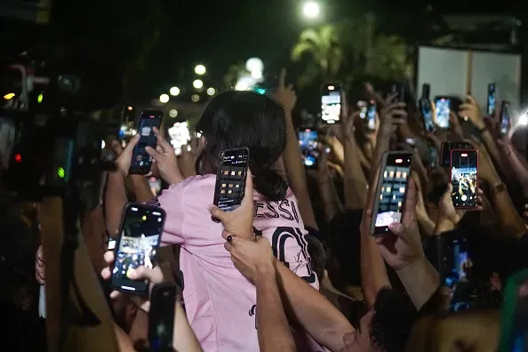 Locura por Messi en San Salvador.