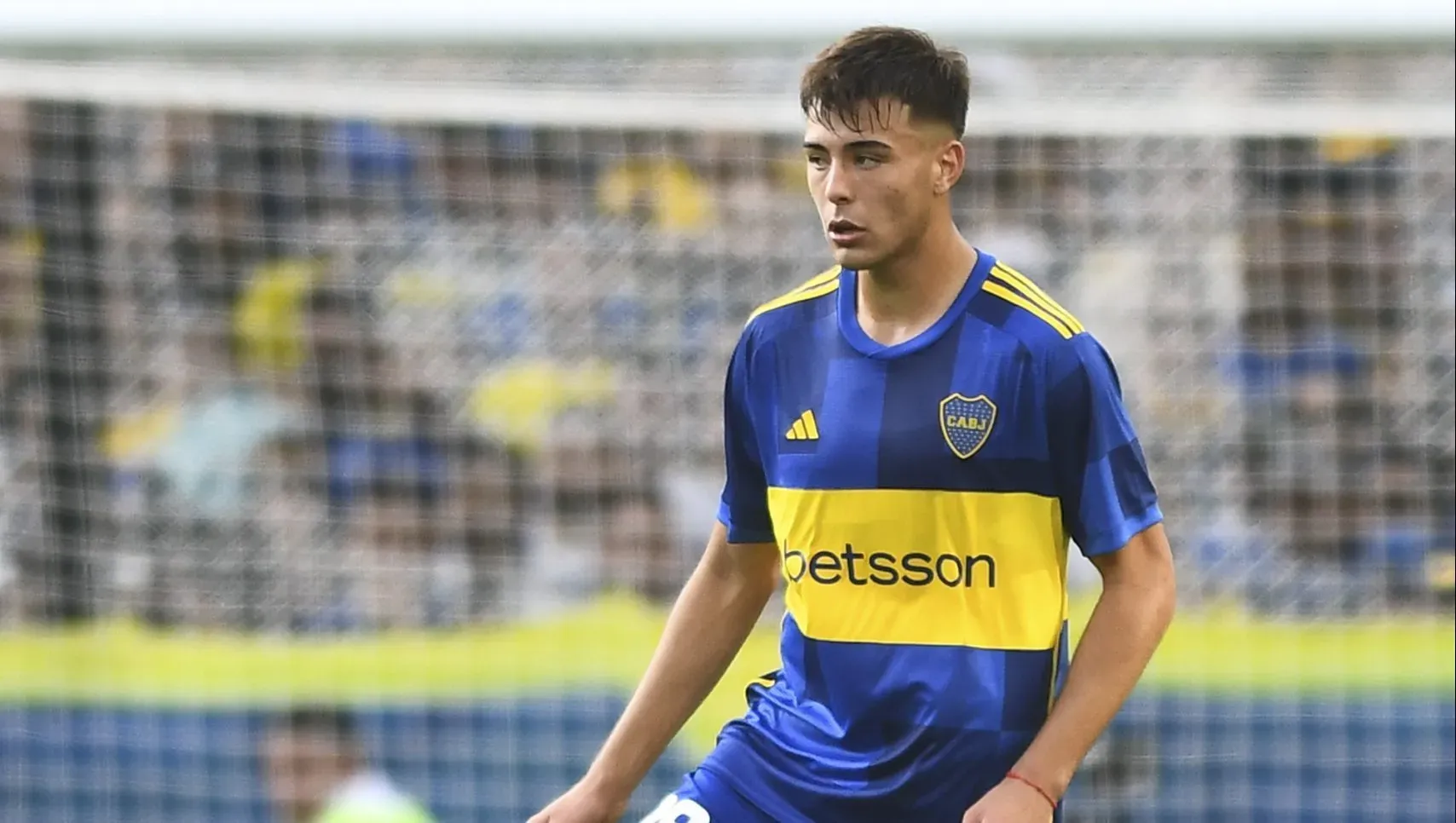 Aaron Anselmino, la joya gran de Boca. (Getty Images)