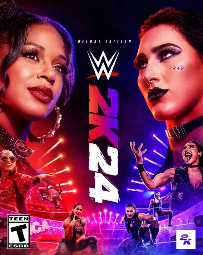 Portada del WWE 2K24 – Deluxe Edition