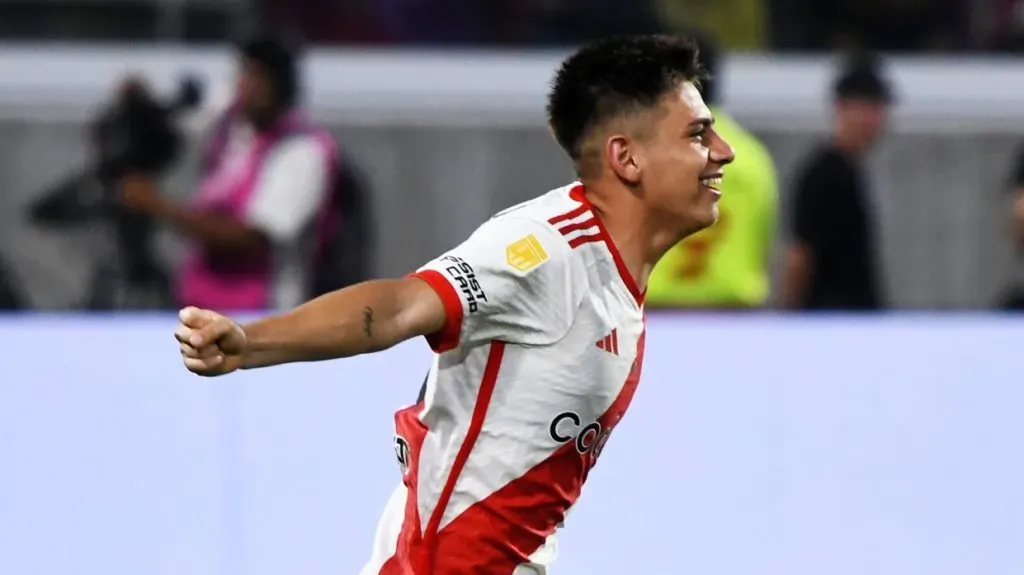 Claudio Echeverri, de los más cotizados de River. (Foto: Getty)