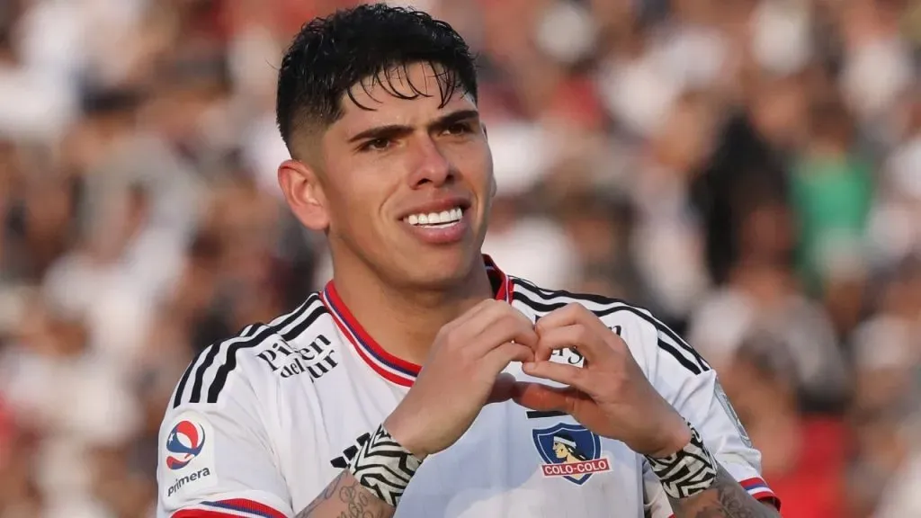 Carlos Palacios, figura de Colo Colo. (Foto: Getty)