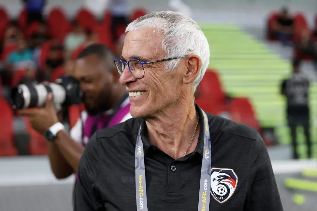 Cuper en la selección siria. Foto Getty Images.