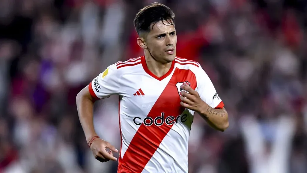 Pablo Solari, protagonista en River. (Getty)