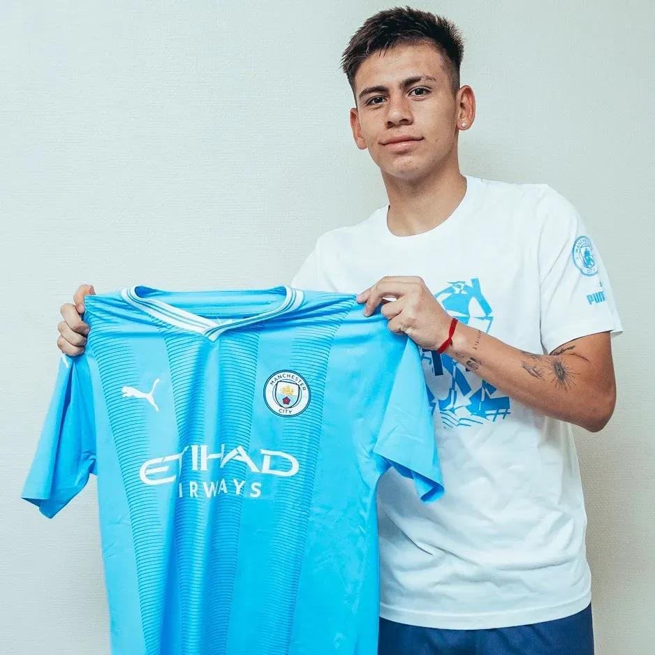 El Manchester City oficializó al jugador. Foto IG