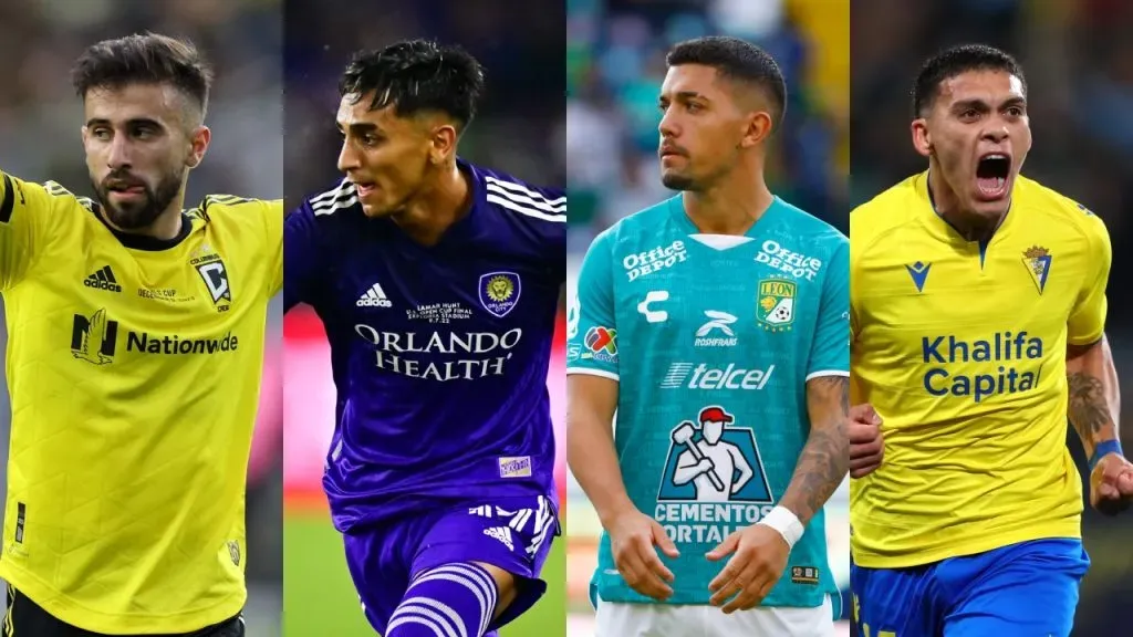Rossi, Torres, Martínez y Ocampo, los uruguayos que recomendó la IA (Getty Images).
