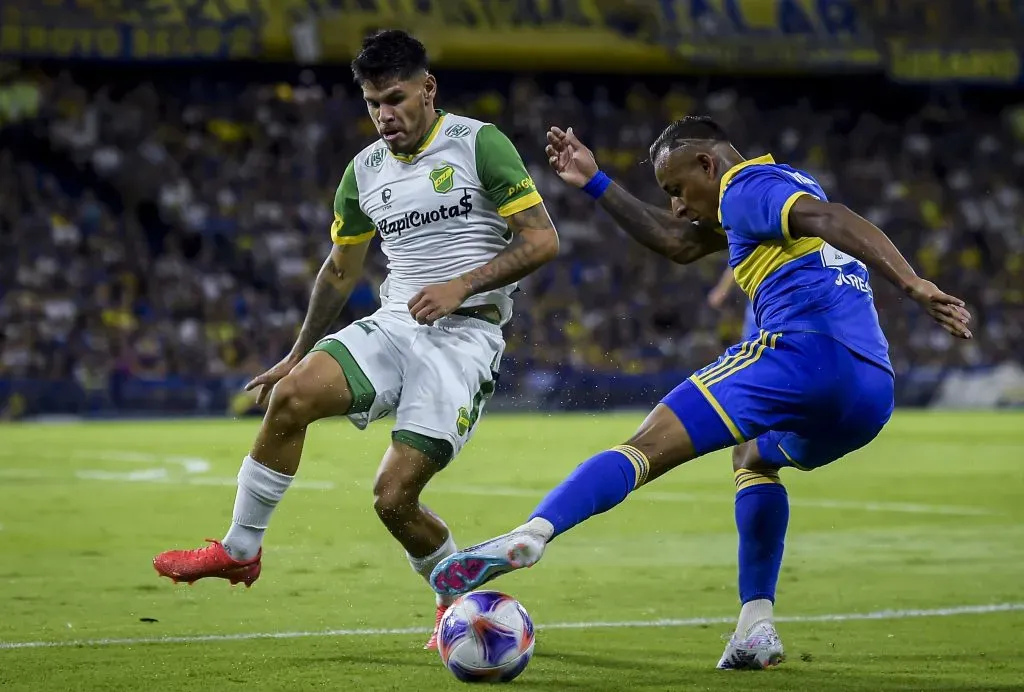 Agustín Sant´Anna llegó a Defensa y Justicia en 2023. (Foto: Getty).