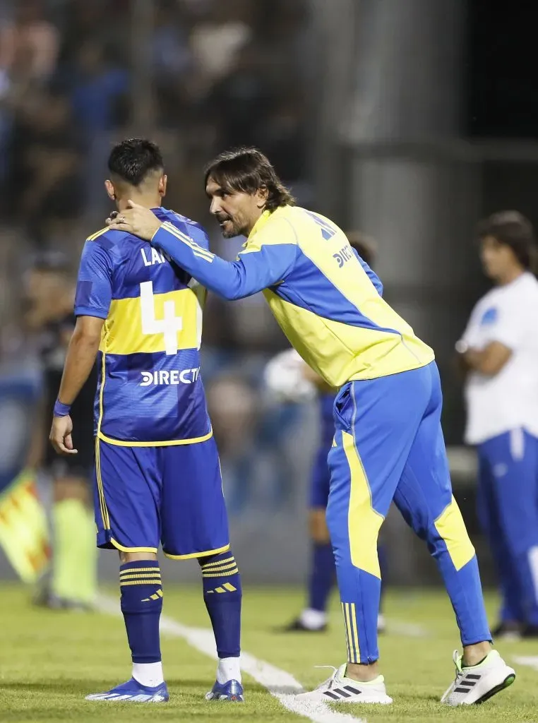 Martínez apostaría por Langoni y Merentiel en la ofensiva. (Foto: Prensa Boca).