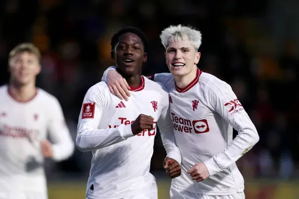 La sangre joven del United, llamada a liderar al equipo a grandes cosas. (Photo by Ryan Hiscott/Getty Images)