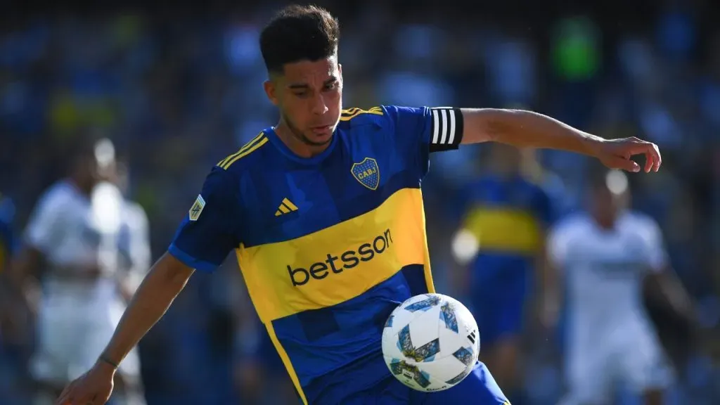 Pol Fernández no es más el capitán de Boca. (Foto: Getty Images).