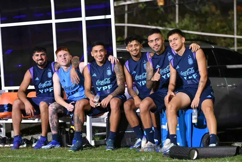 Ambiente distendido en la Selección Argentina. (Foto: @Argentina).