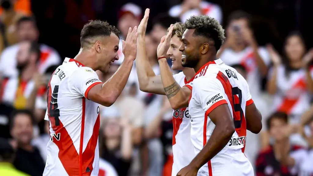 River viene de pasar por arriba a Vélez. (Foto: Getty)
