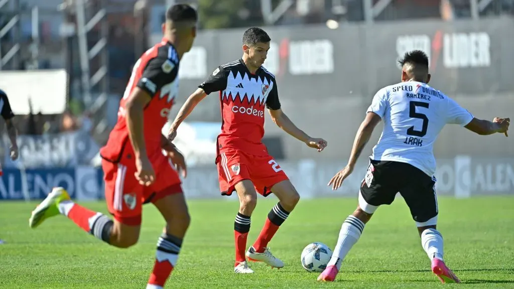River y Riestra se enfrentaron en el Guillermo Laza. (Foto: Getty)