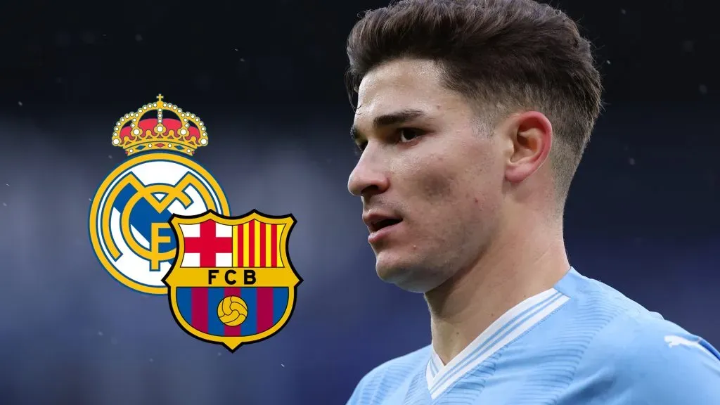 Julián Álvarez responde a los rumores de Barcelona y Real Madrid