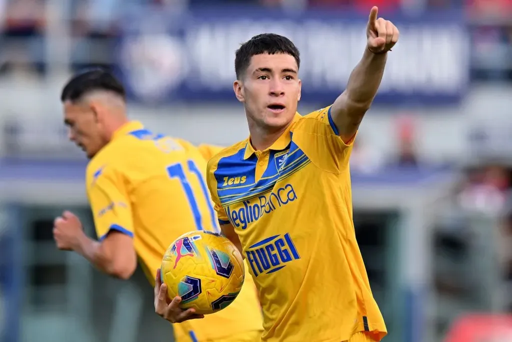 Soulé se convirtió en el jugador que más goles marcó en una temporada en toda la historia de Frosinone.