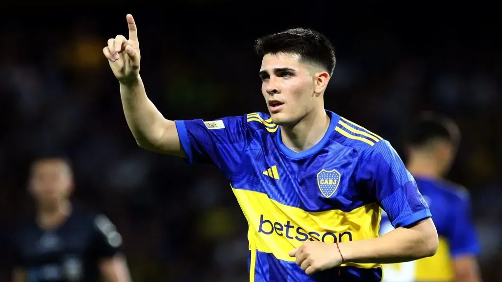 Vicente Taborda se quedó en Boca tras la novela de su posible salida. (Getty Images)