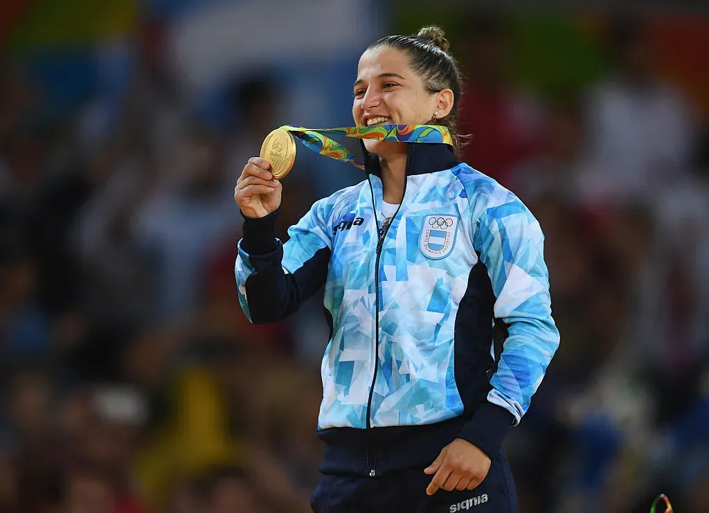 Paula Pareto ganó la medalla de oro en Río 2014 (Getty Images)