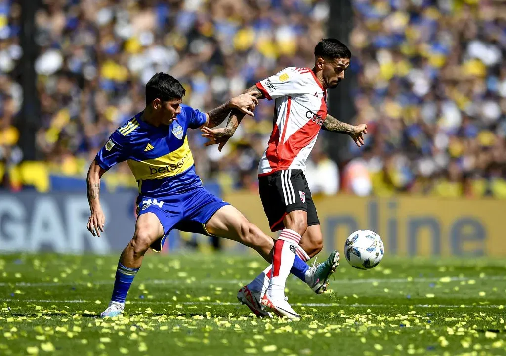 River se impuso en los dos superclásicos de 2023. El próximo 25 de febrero se jugará en el Monumental el próximo. (Foto: Getty).