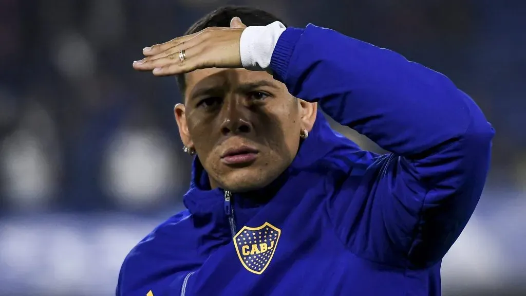 Marcos Rojo está completando su recuperación para intentar volver ante River. (Getty)