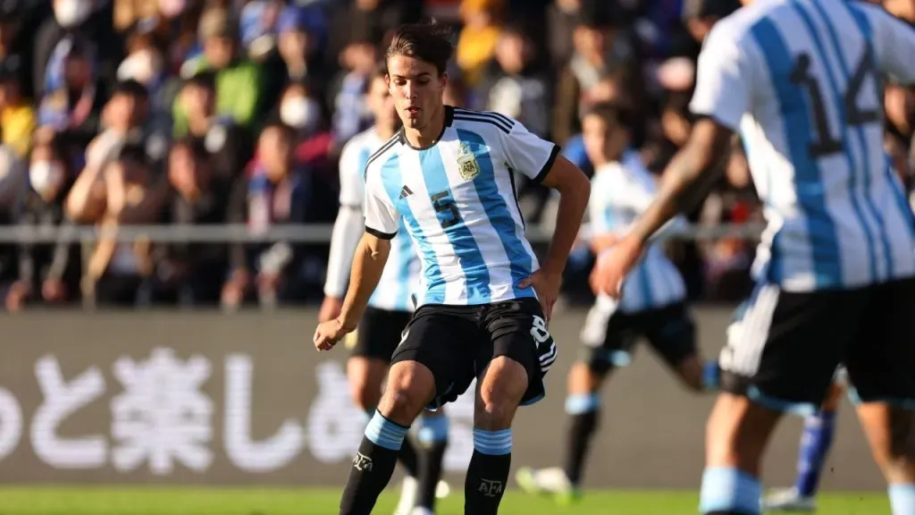 Federico Redondo se destapó en la Selección Argentina Sub 23 (IMAGO / AFLOSPORT).