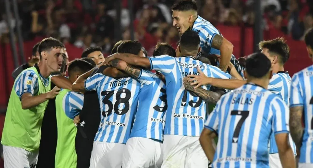 Racing viene de golear a Newell’s. (Foto: Prensa Racing)
