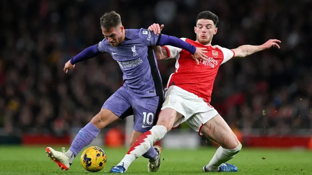 Liverpool y Arsenal siguen en la pelea, al igual que el Manchester City. Getty Images