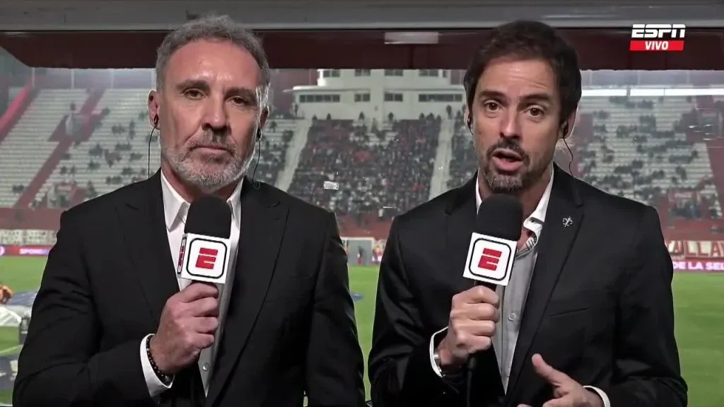 Mariano Closs y Marcelo Espina harán Vélez vs. Tigre (Twitter @SC_ESPN).