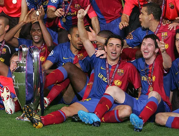 Xavi tenía razón, los títulos llegaron y todo cobró sentido. (Photo by Ben Radford/Corbis via Getty Images)