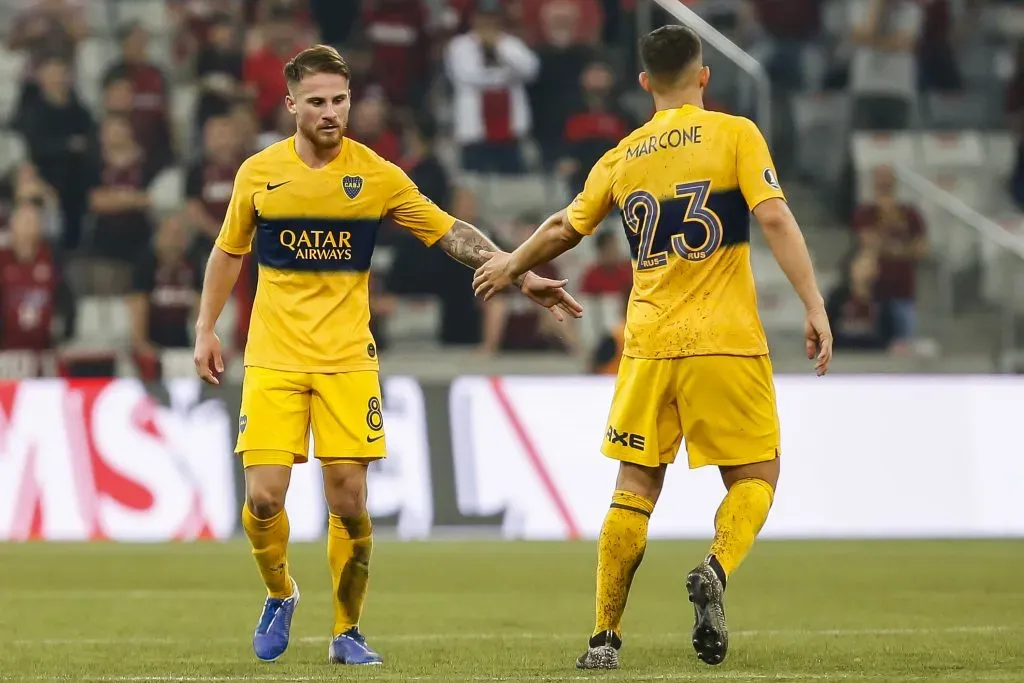 Mac Allister jugó 20 partidos en Boca. (Foto: Getty)