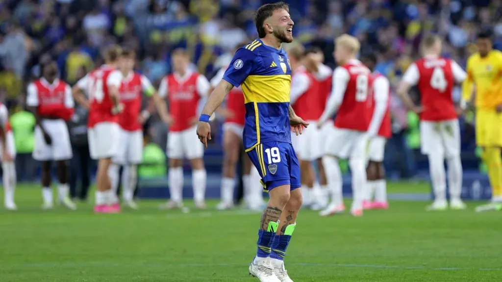 Nacho Rodríguez, una de las figuras de la Reserva de Boca