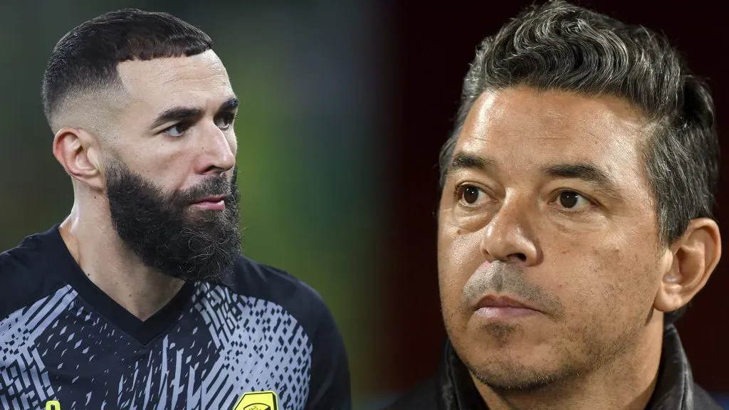 Benzema y Gallardo tuvieron sus diferencias a comienzos de año (Getty Images).