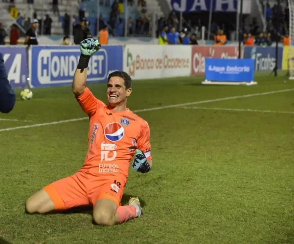 Jonathan Felipe Rougier, el arquero argentino que podría jugar para Honduras. (Foto: Instagram).
