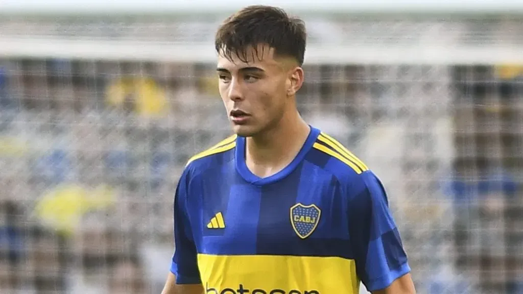 Aaron Anselmino, la joya gran de Boca. (Getty Images)