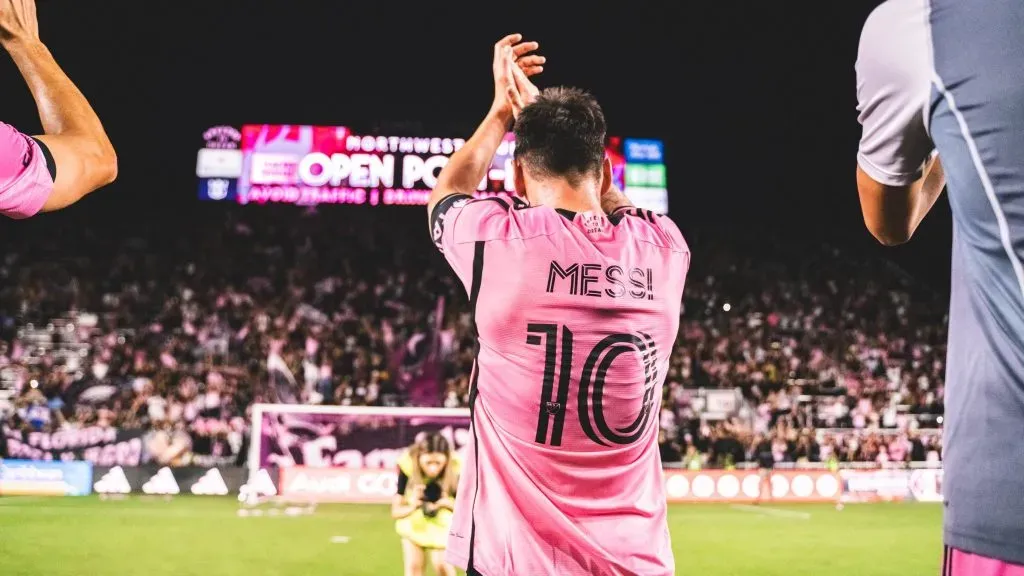 Lionel Messi tras la goleada del Inter Miami sobre Orlando City. @InterMiamiCF