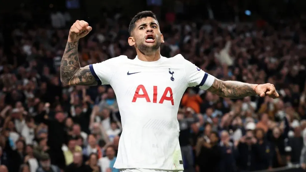 ‘Cuti’ Romero es uno de los líderes del Tottenham de Postecoglou. (Getty Images).