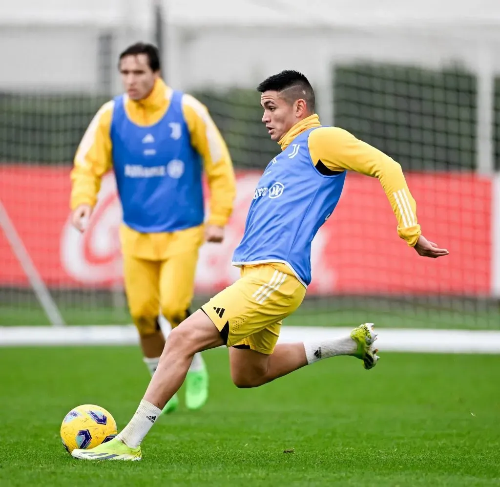 Alcaraz había disputado apenas 4 partidos con Juventus.