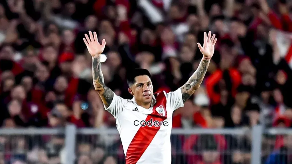 Enzo Pérez terminó despidiéndose de River. (Foto: Getty)