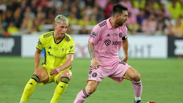 Lionel Messi en acción ante Nashville. (Foto: Getty)