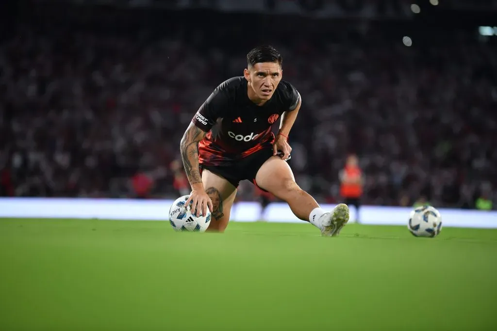 Matías Kranevitter fue titular en la Supercopa Argentina. (Foto: Prensa River)