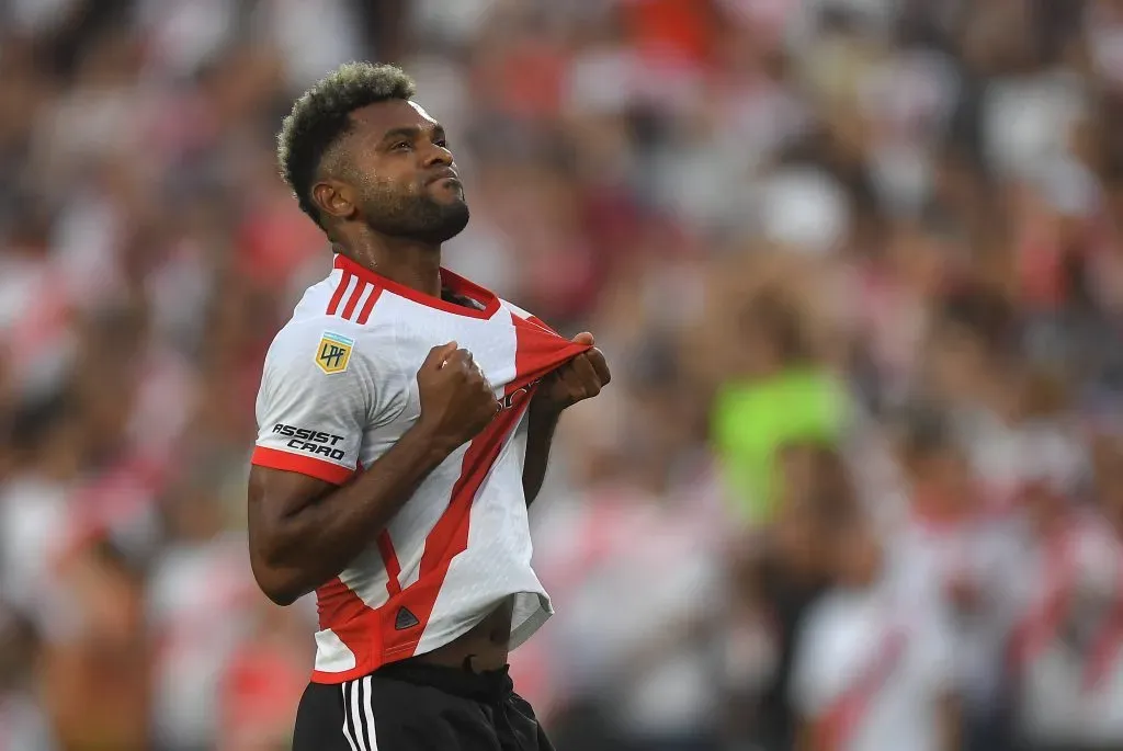 Borja tiene un gran presente goleador en River.