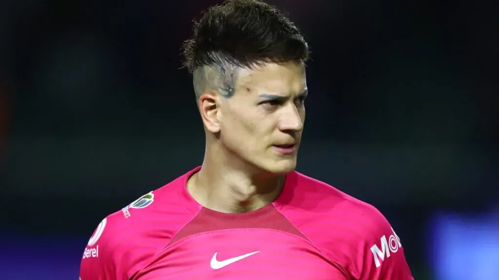 Sebastián Sosa, arquero de Vélez (Getty Images).